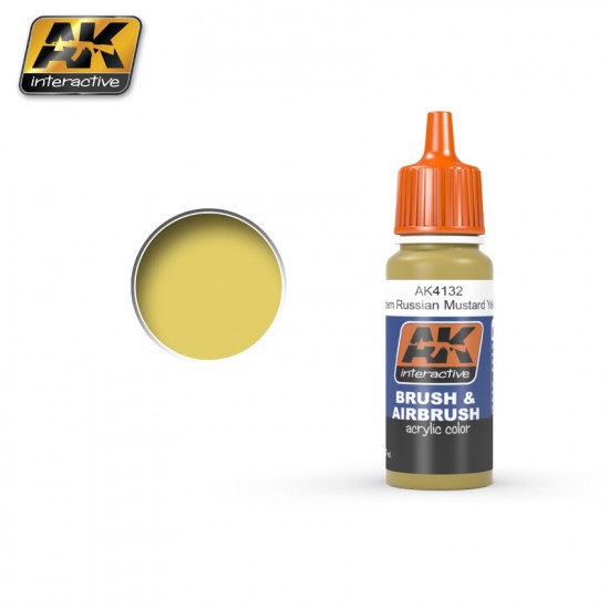 Acrylic Paint - Mustard Yellow (17ml)