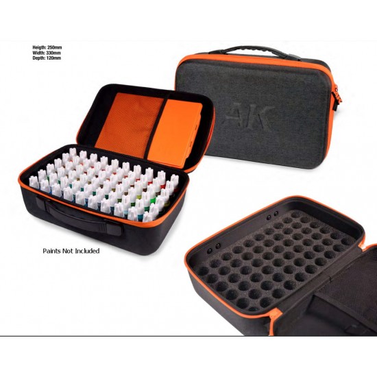 Special Transport Cloth Case for 60 Standard Paint Bottles (17/18 ml)