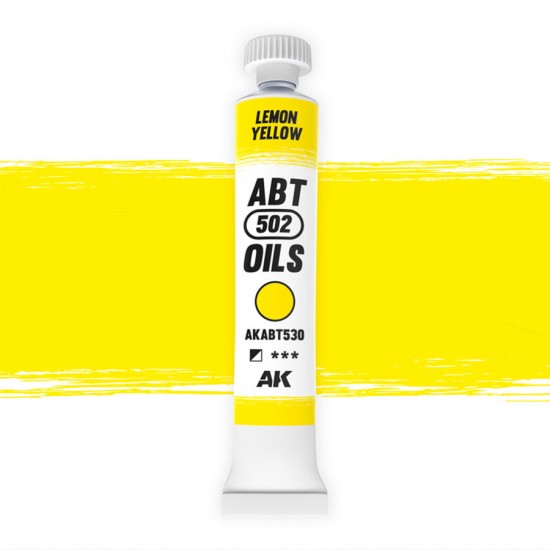 Oil Paint - Lemon Yellow (20ml tube)