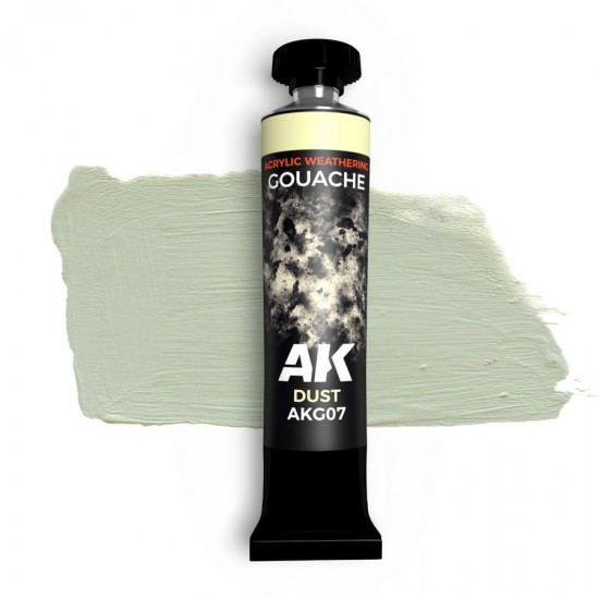 Acrylic Weathering Gouache Paint - Dust (20ml)