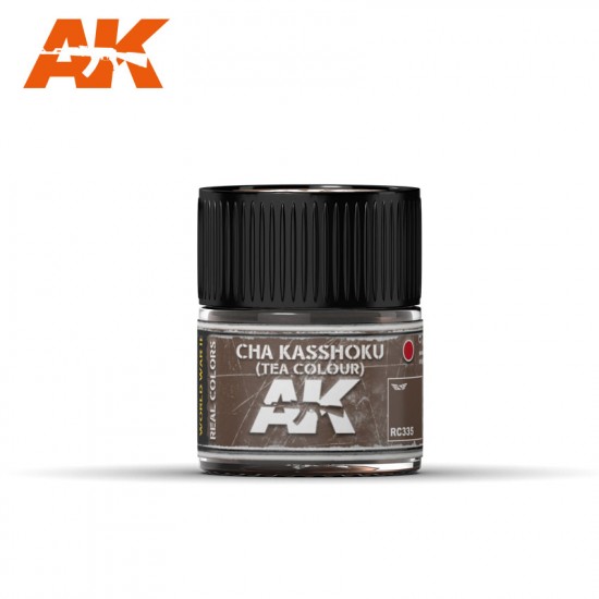 Real Colours Aircraft Acrylic Lacquer Paint - Cha Kasshoku (10ml)