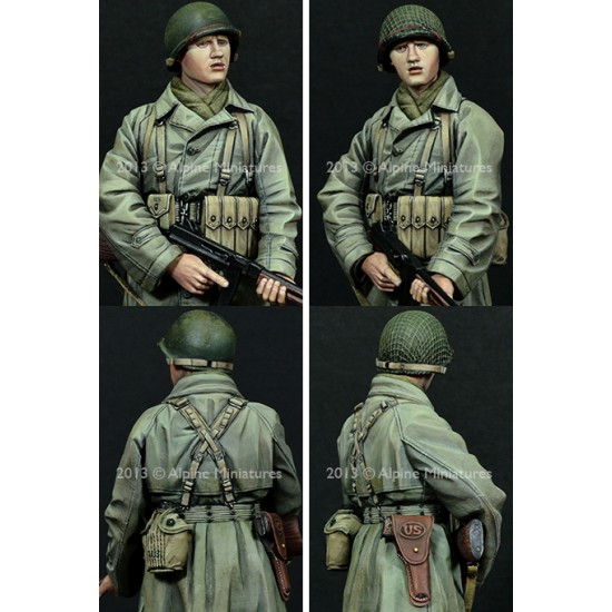 1/16 WWII US Infantry NCO (1 Figure w/2 Different Heads)