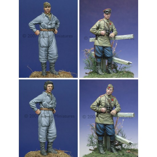 1/35 WWII Russian Tanker Set (2 figures)