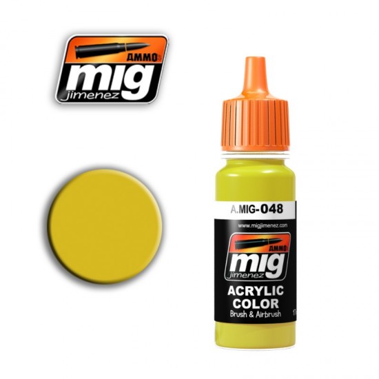 Acrylic Paint - Yellow (17ml)