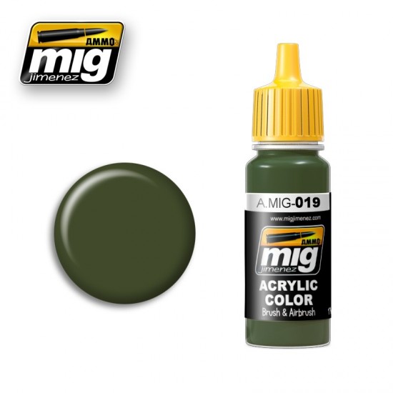 Acrylic Paint - Oil Ochre for Russian Army (17ml)