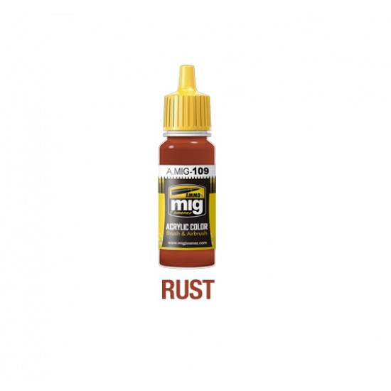 Acrylic Paint - Washable Rust (17ml)