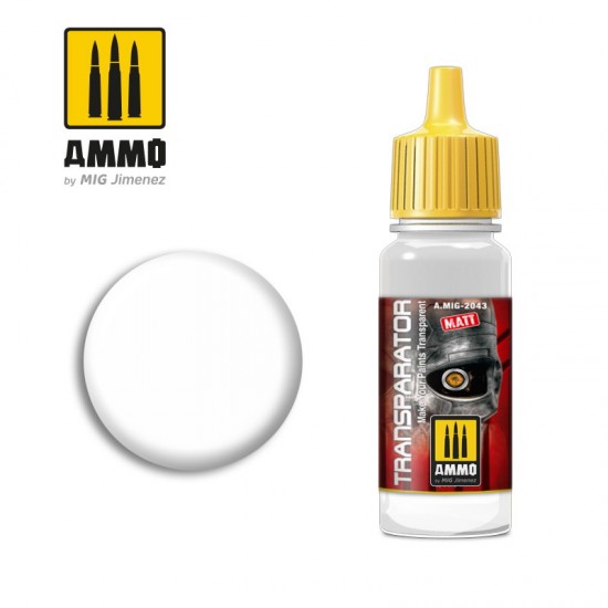 Water Based Acrylic Thinner #Transparator Matt (60ml)