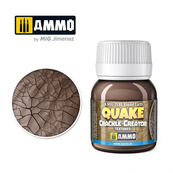 Quake Crackle Creator Textures - Baked Earth (40ml)