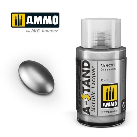 A-STAND Metallic Lacquer - Duraluminium (30ml)