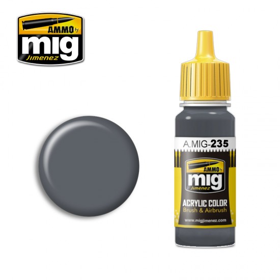 Acrylic Paint - FS 36152 Dark Grey AMT- 12 (17ml)