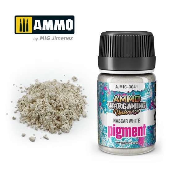 Ammo Wargaming Universe - NASCAR White Pigment (35ml jar)