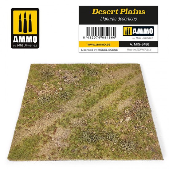 Scenic Mat - Desert Plains (245mm x 245mm)