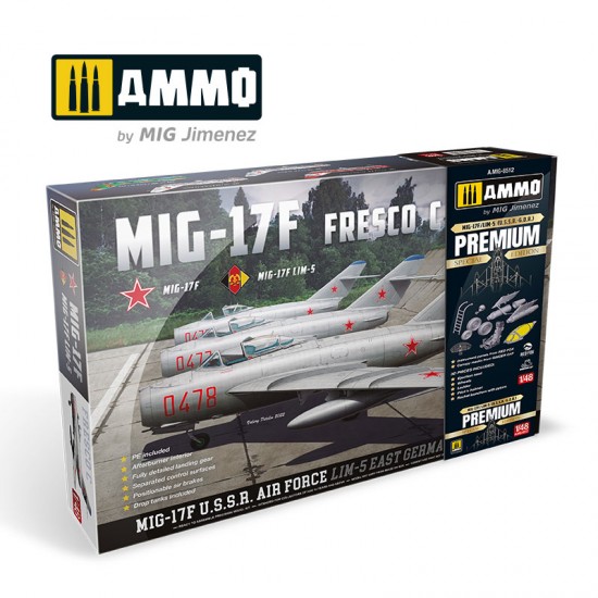 1/48 Mikoyan-Gurevich MiG-17F/LIM-5 Fresco C, USSR/GDR [Premium Edition]