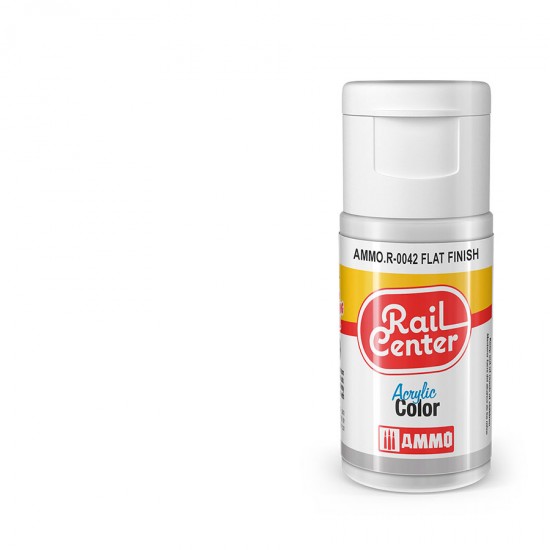 Acrylic Paint for Railway - Rail Center #Flat Finish (15ml jar)