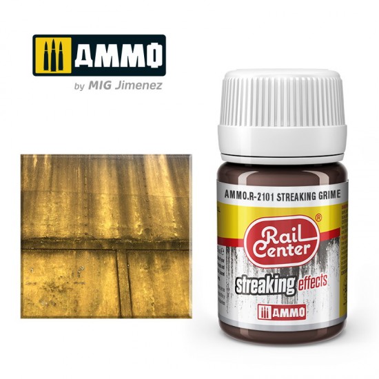 Streaking Effects for Railway - Rail Center #Streaking Grime (35ml)