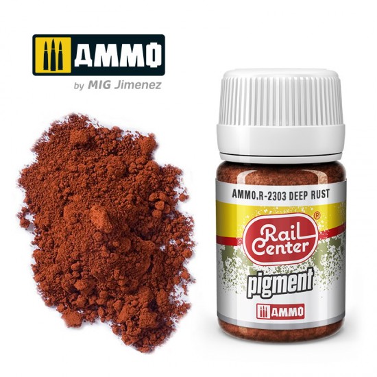 Pigments for Railway - Rail Center #Deep Rust (35ml)