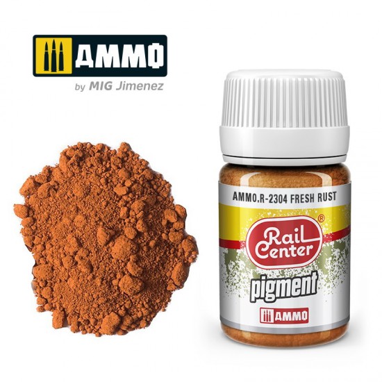 Pigments for Railway - Rail Center #Fresh Rust (35ml)