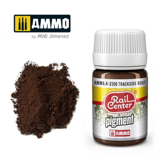 Pigments for Railway - Rail Center #Trackside Rust (35ml)