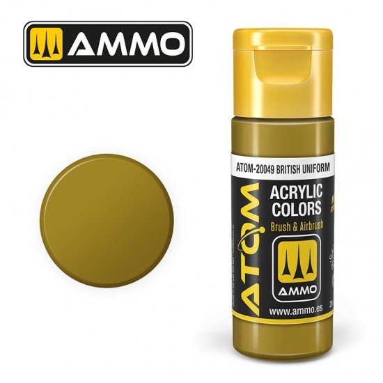 Acrylic Paint - ATOM Colour #British Uniform (20ml jar)