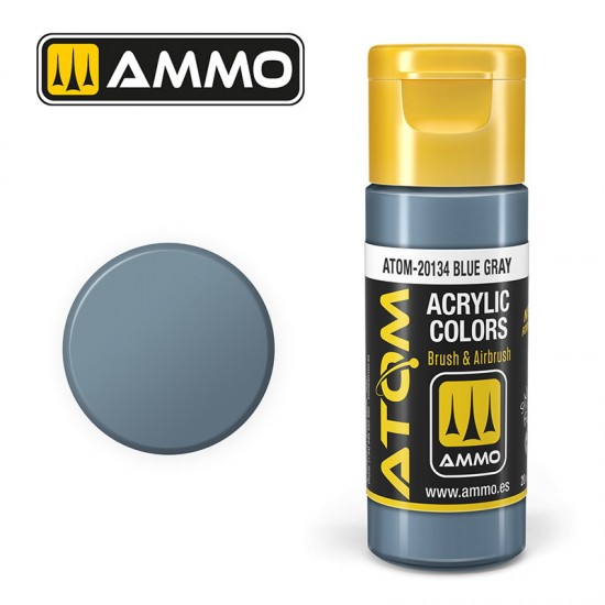 Acrylic Paint - ATOM Colour #Blue Gray (20ml jar)