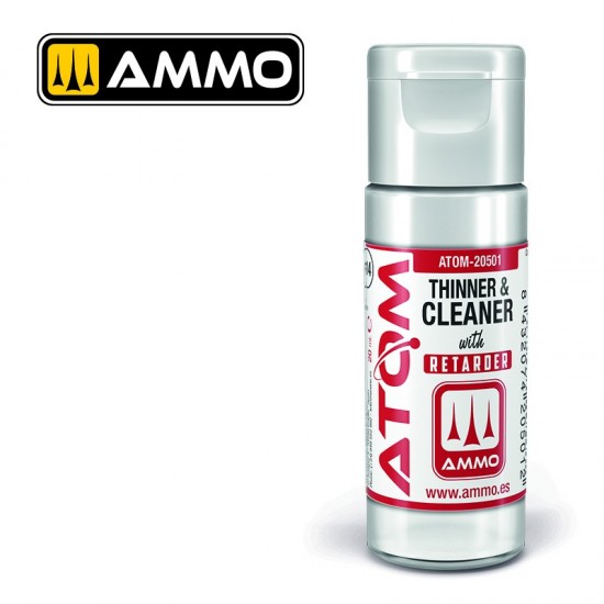 Thinner and Cleaner with Retarder (20ml) for ATOM Acrylic Paints