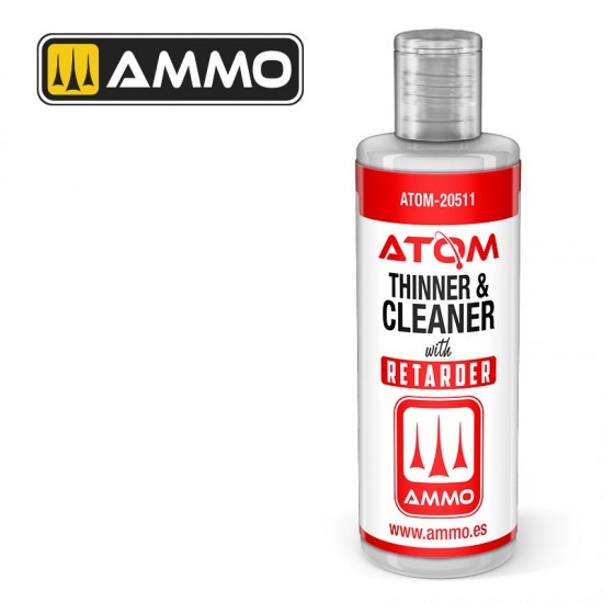 Thinner and Cleaner with Retarder (60ml) for ATOM Acrylic Paints