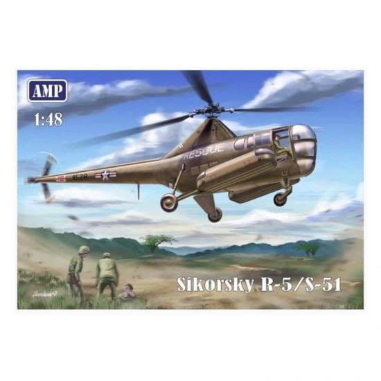 1/48 USAF Sikorsky R-5/S-51 Rescue Helicopter