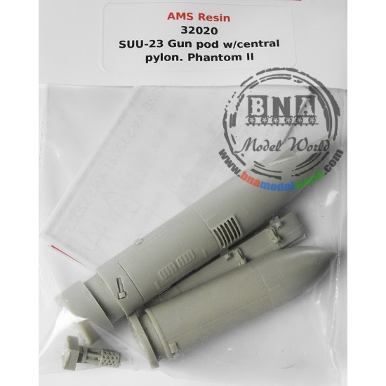 1/32 SUU-23 Gun Pod w/Central Pylon for Phantom II