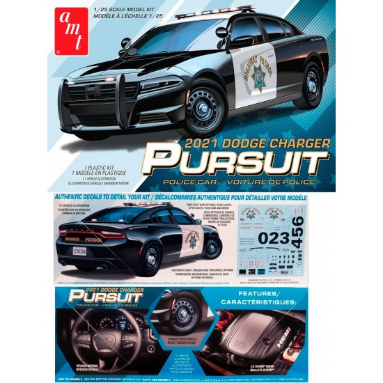 1/25 2021 Dodge Charger Police Pursuit