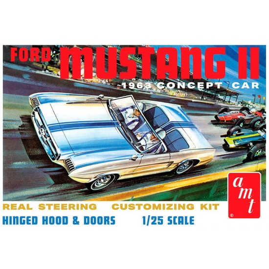 1/25 1963 Ford Mustang II Concept Car