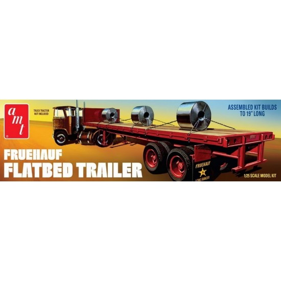 1/25 Fruehauf Flatbed Trailer