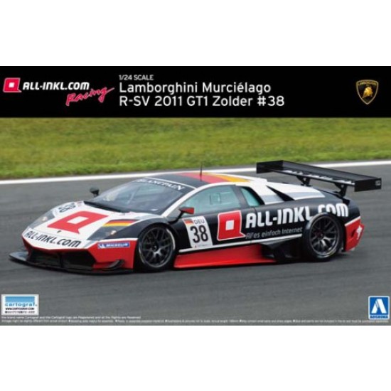 1/24 Lamborghini Murcielago R-SV 2011 FIA-GT1 Zolder 