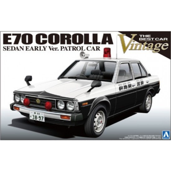 1/24 Corolla E70 Sedan Early Version Patrol Car