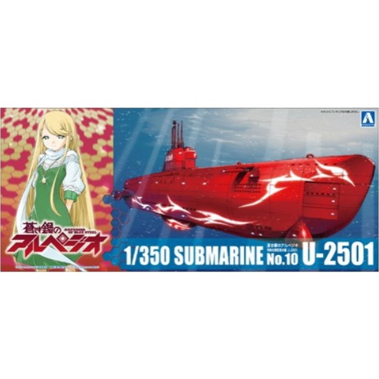 1/350 Arpeggio of Blue Steel - Ars Nova Serie No.10 - Submarine U-2501