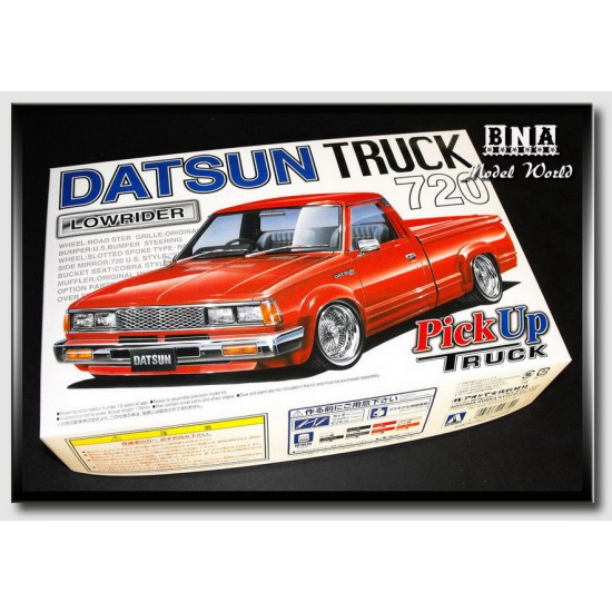 1/24 Datsun Truck (720) Lowrider Pickup Truck 