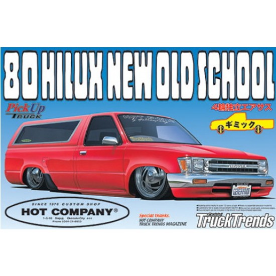 1/24 Toyota 80 Hilux New Old School