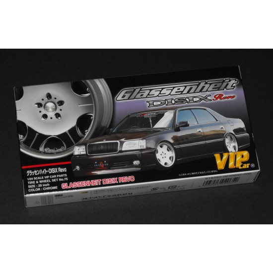 1/24 GLASSENHEIT DISIX REVO 20 inch Wheels & Tyres Set