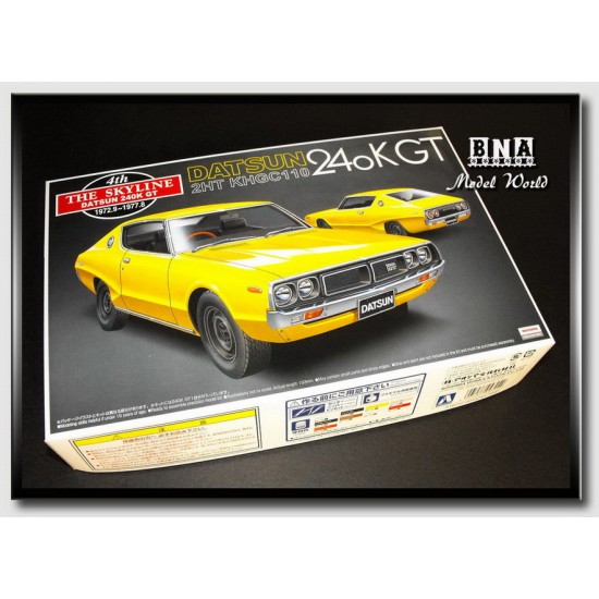 1/24 DATSUN 240K GT Skyline 2HT KHGC110 (Kenmeri Export Version) 