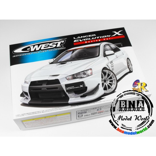 1/24 Mitsubishi C-West Lancer Evolution X Racing Version