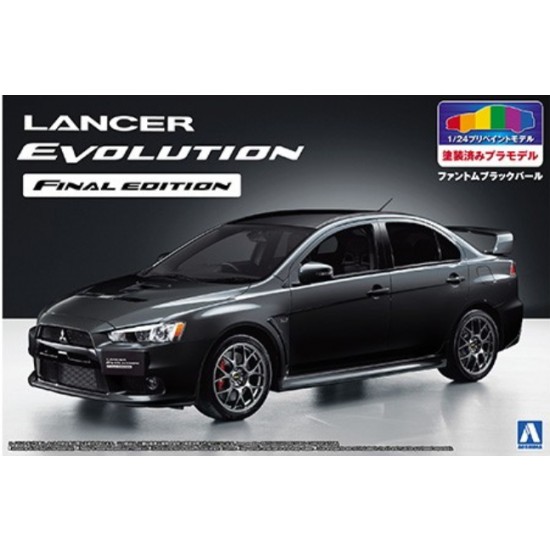 1/24 Mitsubishi Lancer Evolution X Final Edition (Black-Pearl 2-Tone)