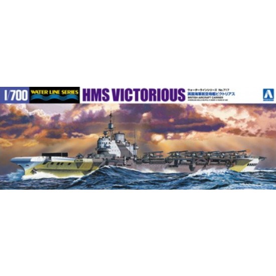 1/700 British Aircraft Carrier HMS Victorious