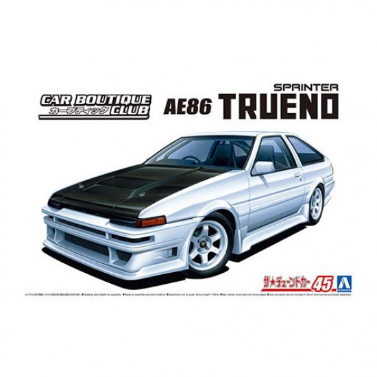 1/24 Toyota Car Boutique Club AE86 Trueno '85