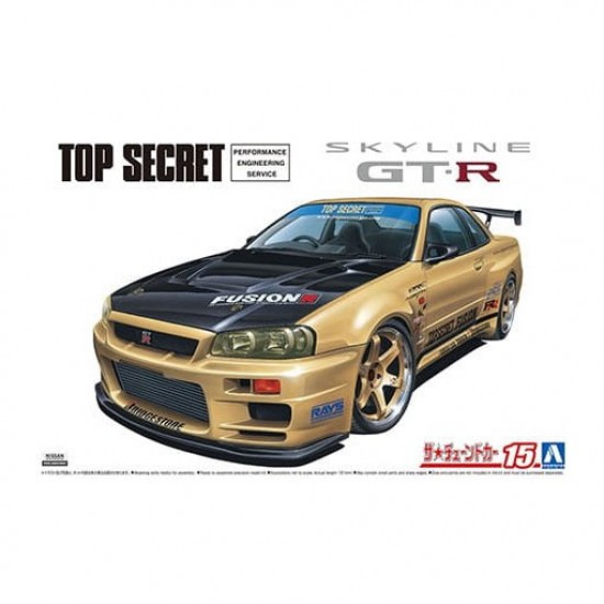 1/24 Nissan Topsecret BNR34 Skyline GT-R '02