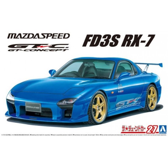 1/24 Mazda Speed FD3S RX-7 A-Spec GT-C '99 Tuned Car No.27