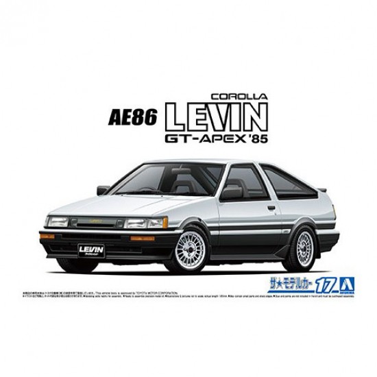 1/24 Toyota AE 86 Corolla Levin GT-Apex 85