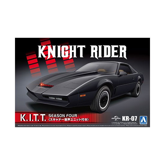 1/24 Knight Rider Knight 2000 K.I.T.T. Season IV Scanner and Sound Unit