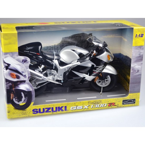 1/12 Diecast - Suzuki GSX1300R Hayabusa (Black)