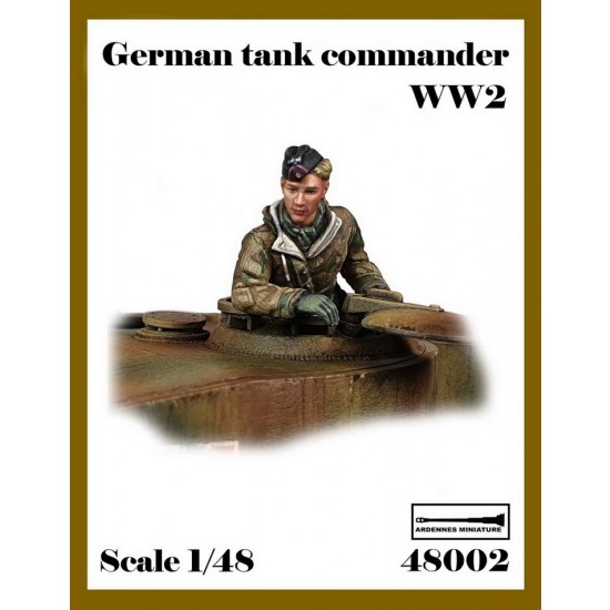 1/48 WWII German Tank Commander