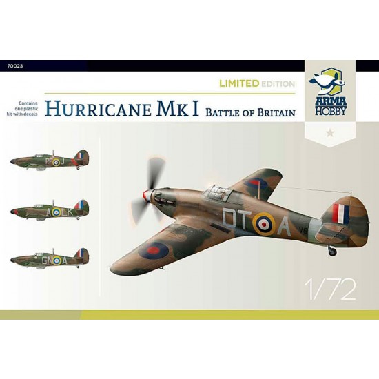 1/72 Hawker Hurricane Mk I, Battle of Britain [Limited Edition]