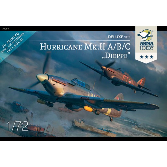 1/72 Hurricane Mk II A/B/C Dieppe Deluxe Set